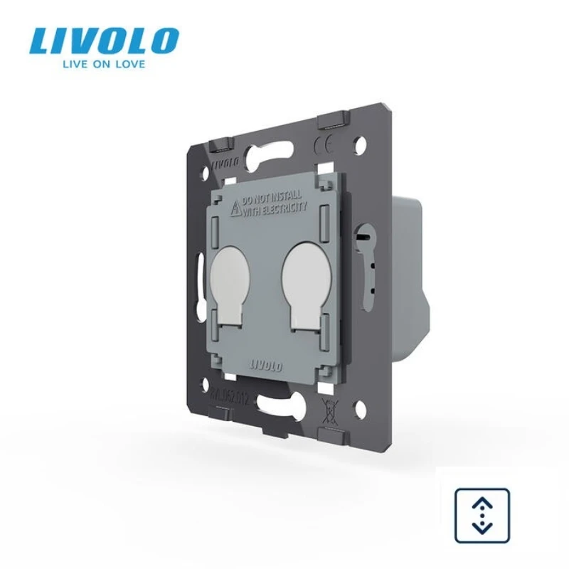 2021 Livolo Manufacturer Wall Switch, DIY EU Standard, Touch Control Home LED Curtain Switch Without Glass Panel, VL-C702W
2021 Livolo Manufacturer Wall Switch, DIY EU Standard, Touch Control Home LED Curtain Switch Without Glass Panel, VL-C702W