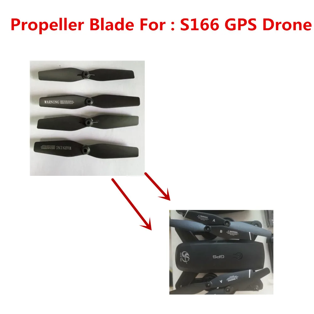 S166 GPS Дрон Оригинальные аксессуары S166 GPS Дрон Пропеллер Лопасть S166 GPS Дрон Запчасти
S166 GPS Дрон Оригинальные аксессуары S166 GPS Дрон Пропеллер Лопасть S166 GPS Дрон Запчасти
