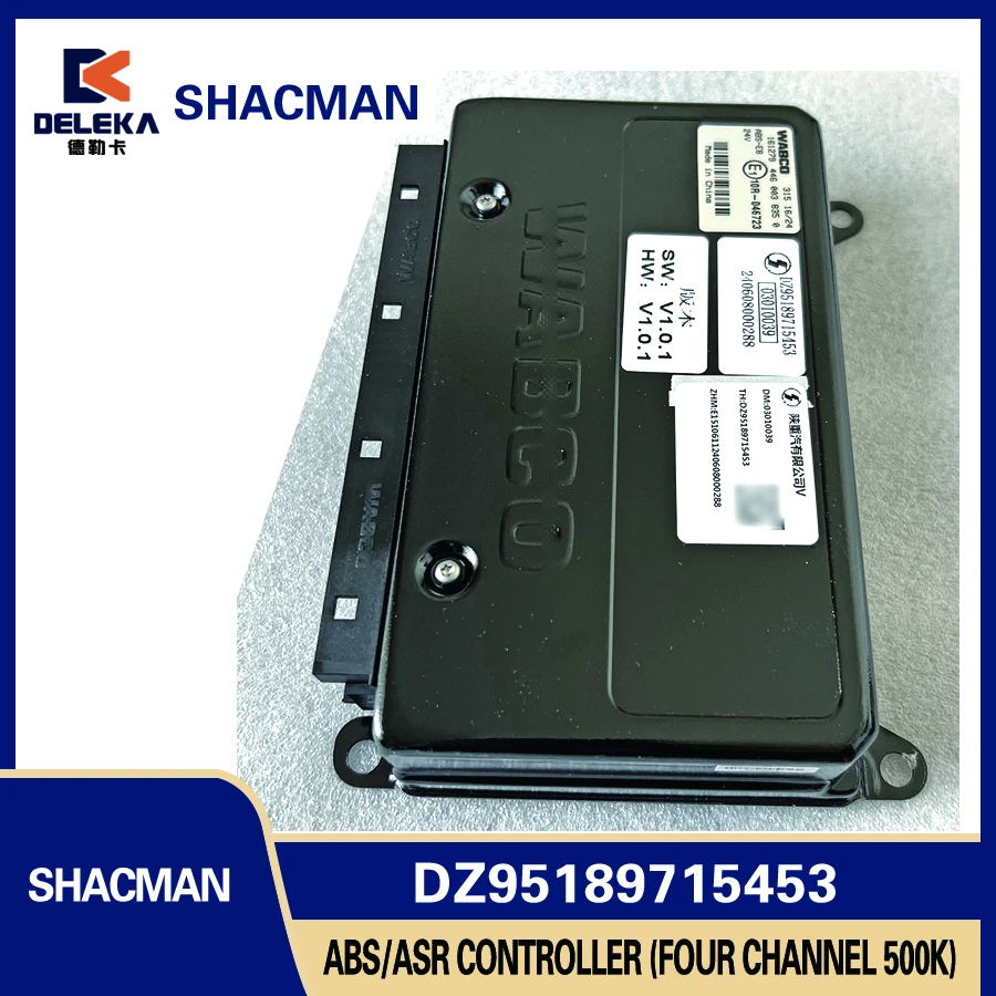 DZ95189715453 ABS/ASR Controller (Four Channel 500k) (E8) for Shacman Electronic Control Module
DZ95189715453 ABS/ASR Controller (Four Channel 500k) (E8) for Shacman Electronic Control Module