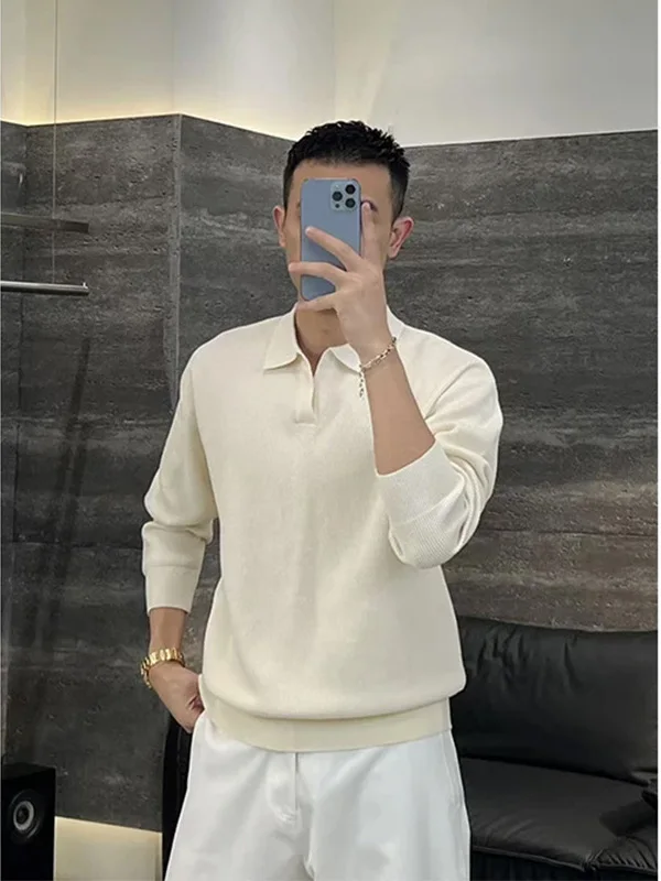 Korean Sle Long Sve Knitted Warm Fce Collared Men's Sweater Cleanfit mat Skin-friendly Casual Wear Polyester F...
Korean Sle Long Sve Knitted Warm Fce Collared Men's Sweater Cleanfit mat Skin-friendly Casual Wear Polyester F...