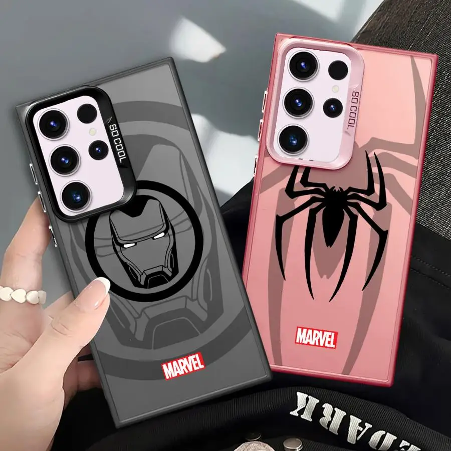 Marvel Sipider Man Ironman Phone Case for Samsung Galaxy S24 Ultra S23 FE S22 Plus Capa Coque Cover 
Marvel Sipider Man Ironman Phone Case for Samsung Galaxy S24 Ultra S23 FE S22 Plus Capa Coque Cover