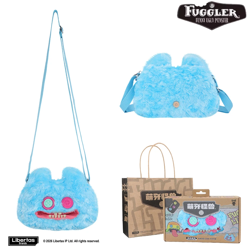 Fuggler Original Plush Shoulder Bag FUGG Monster Furry Storage Doll Big Head Crossbody Coin Change Purse Camera Phone Bag Gifts
Fuggler Original Plush Shoulder Bag FUGG Monster Furry Storage Doll Big Head Crossbody Coin Change Purse Camera Phone Bag Gifts