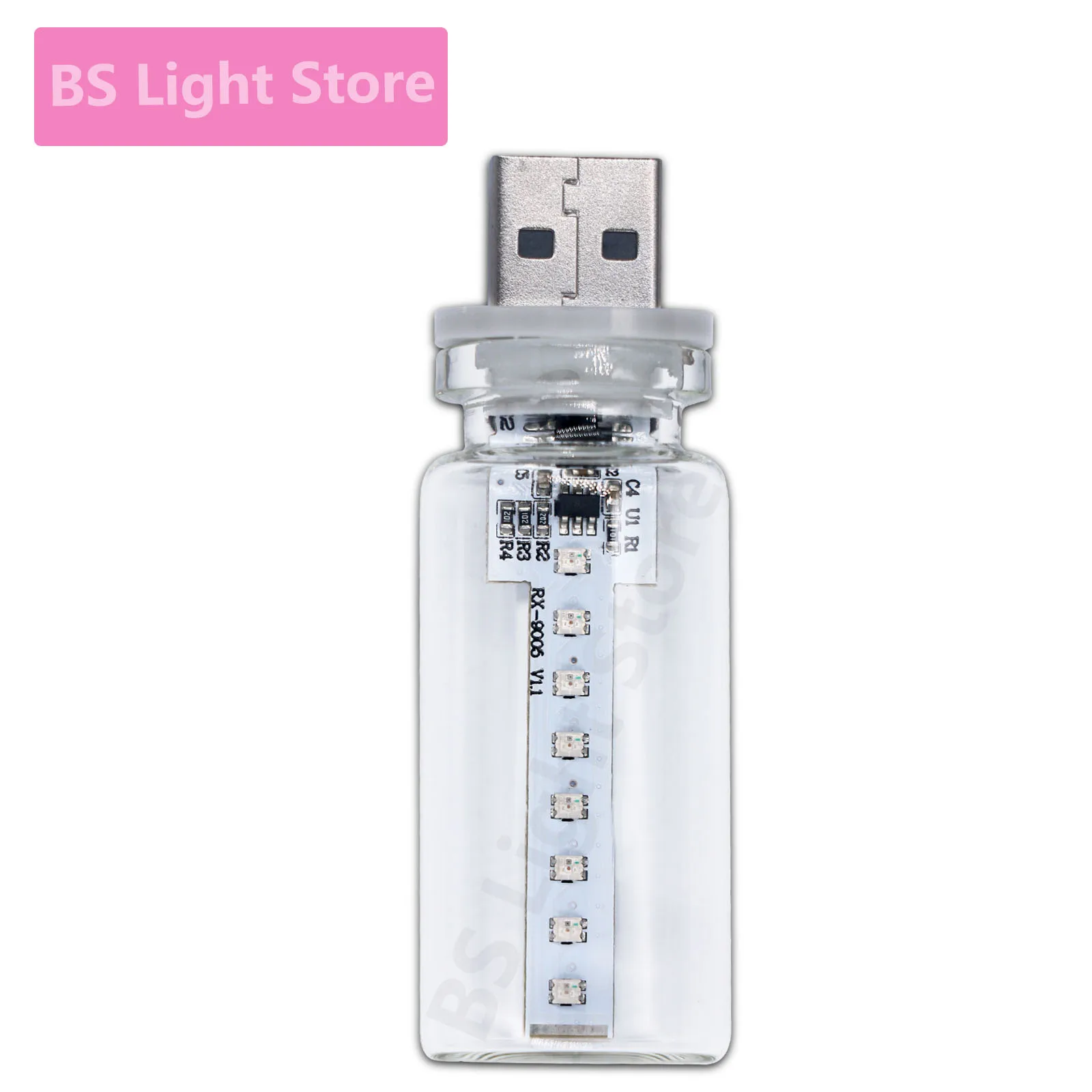 USB color night light bulbTransparent/frosted 7modes multiple colors compact and portable suitable for camping/laptop USB socket
USB color night light bulbTransparent/frosted 7modes multiple colors compact and portable suitable for camping/laptop USB socket
