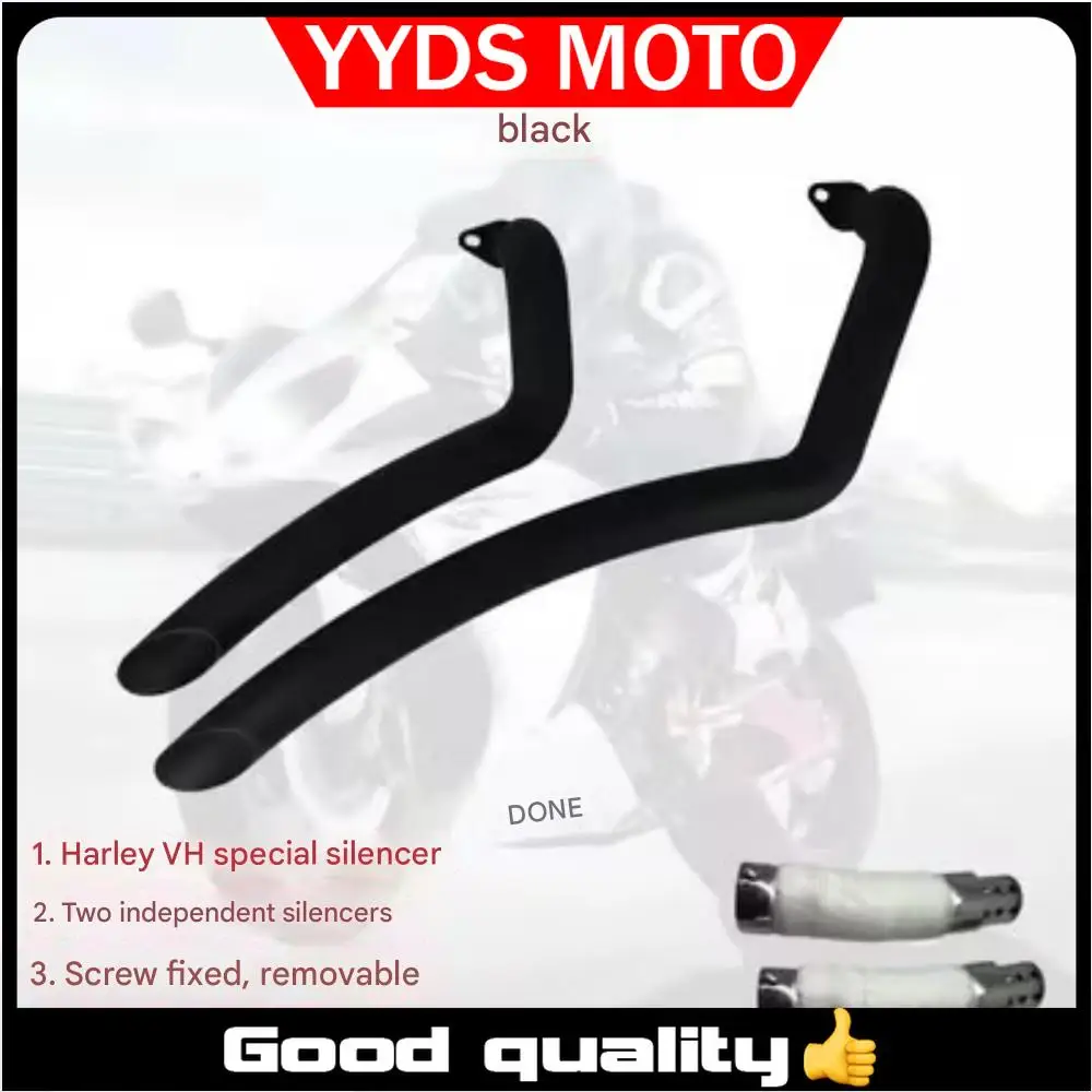 【Good quality】For QJMOTOR 300SRV SRV300 modified exhaust pipe Retro sweeping retro exhaust pipe straight horseshoe
【Good quality】For QJMOTOR 300SRV SRV300 modified exhaust pipe Retro sweeping retro exhaust pipe straight horseshoe
