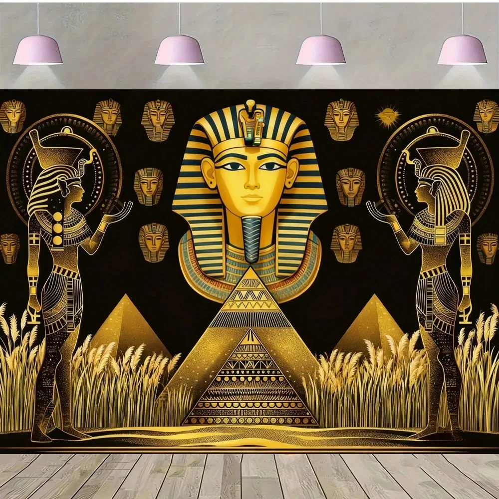 Pyramid God Art Gold Element Theme Birthday Banner Photography Background, Adult Birthday Party Decoration Photography Backdrop
Pyramid God Art Gold Element Theme Birthday Banner Photography Background, Adult Birthday Party Decoration Photography Backdrop