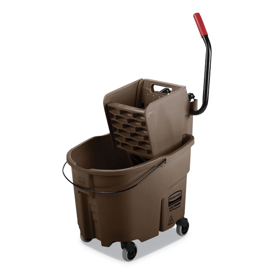 Rubbermaid Wavebrake 2.0 Bucket wringer Combos Side-press 35 Qt Plastic Brown
Rubbermaid Wavebrake 2.0 Bucket wringer Combos Side-press 35 Qt Plastic Brown