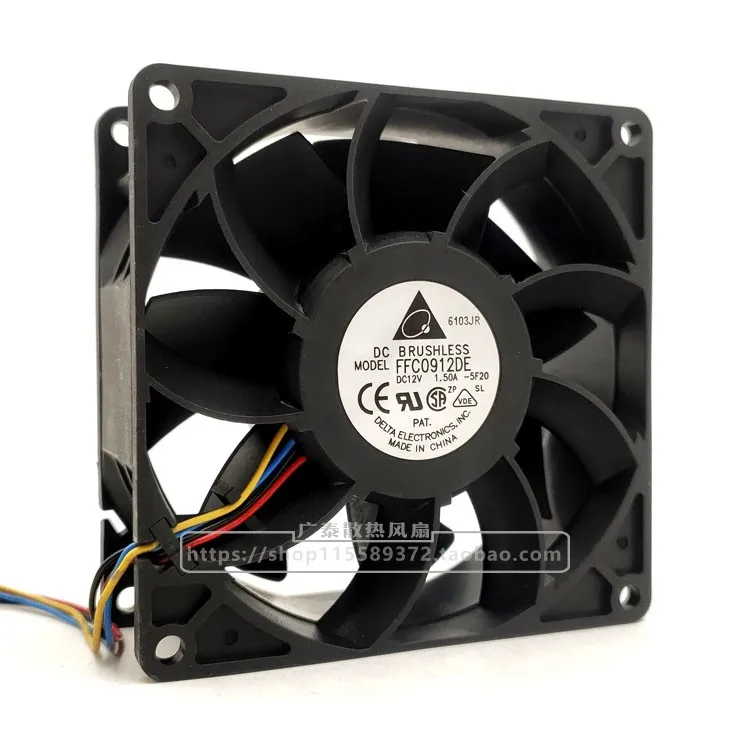 НОВЫЙ ОРИГИНАЛЬНЫЙ FFC0912DE 12 В 9038 90x90x38 мм Радиатор охлаждающего вентилятора
НОВЫЙ ОРИГИНАЛЬНЫЙ FFC0912DE 12 В 9038 90x90x38 мм Радиатор охлаждающего вентилятора