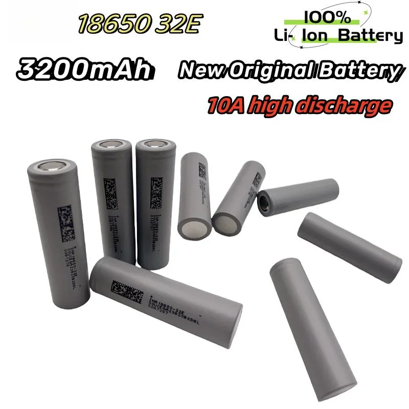 air transport 18650 32E 3200mah 3.7V high discharge 5C electric tool 10A power battery rechargeable battery power high discharge
air transport 18650 32E 3200mah 3.7V high discharge 5C electric tool 10A power battery rechargeable battery power high discharge