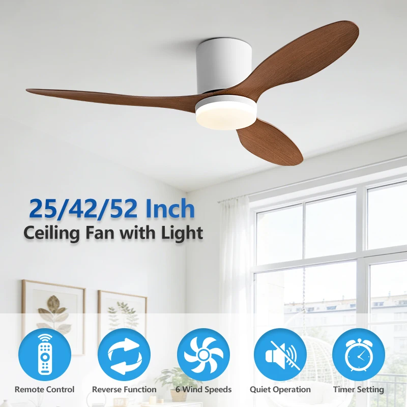 42 52 Inch Ceiling Fan 3 Blades Vintage Industrial with Light and Remote Control for Coffee Shop Home Hotel Office
42 52 Inch Ceiling Fan 3 Blades Vintage Industrial with Light and Remote Control for Coffee Shop Home Hotel Office