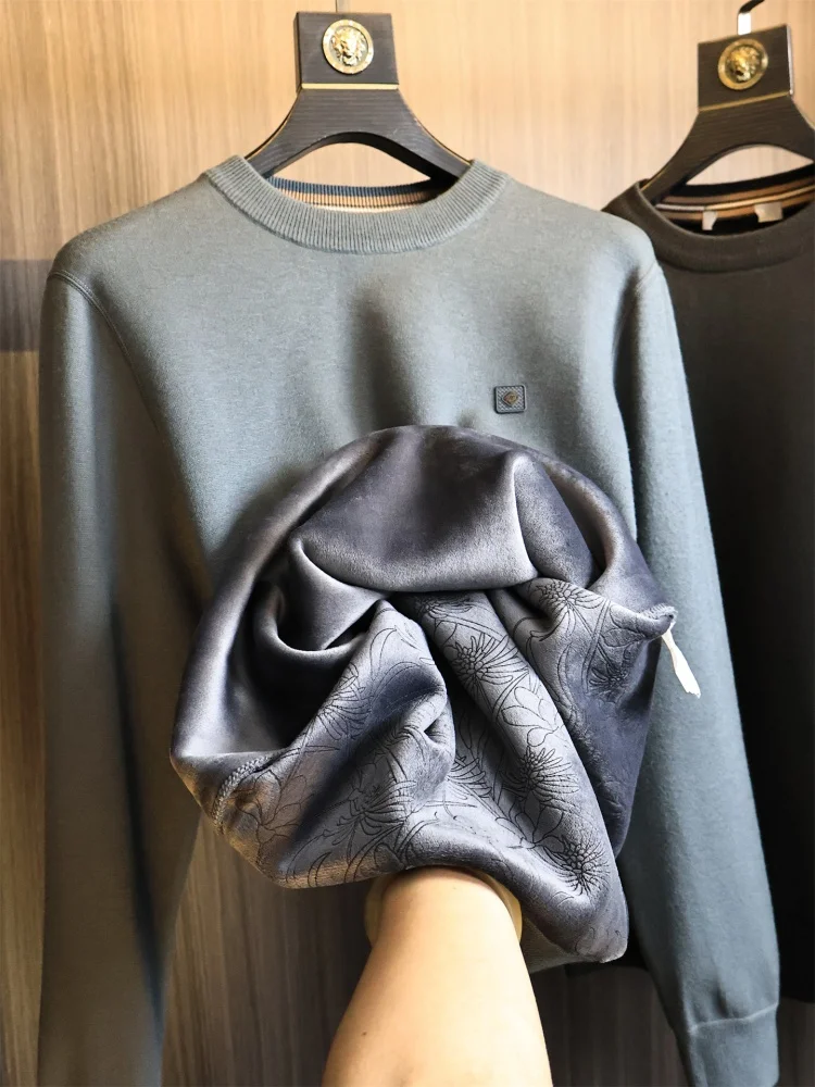 H-Home Men's Fce Lined Thiened round Ne Knitted Sweater Faionable Urban Sle Winter Warm Color Embroidered Ve...
H-Home Men's Fce Lined Thiened round Ne Knitted Sweater Faionable Urban Sle Winter Warm Color Embroidered Ve...