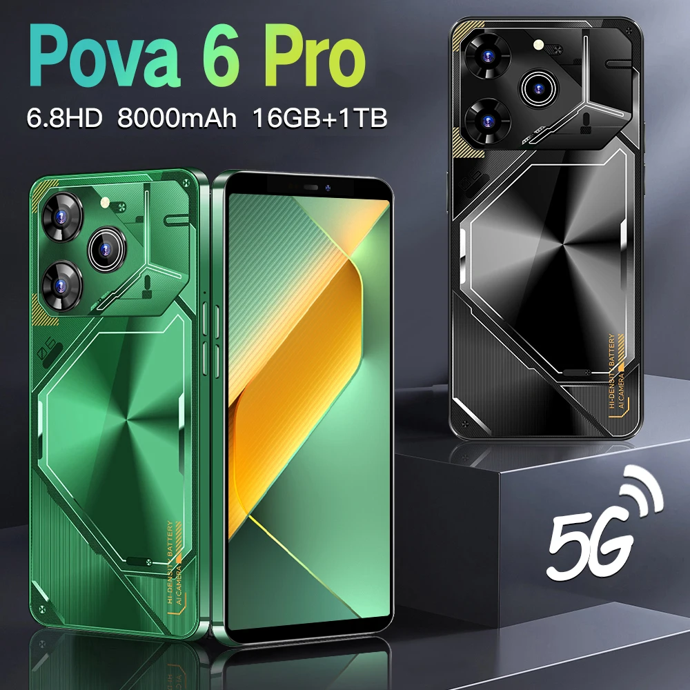 Tablet protective case For 2025 HOT New Pova 6 Pro 6.8inch HD Global Edition Original Smart Dual Card 8000mAh Battery
Tablet protective case For 2025 HOT New Pova 6 Pro 6.8inch HD Global Edition Original Smart Dual Card 8000mAh Battery