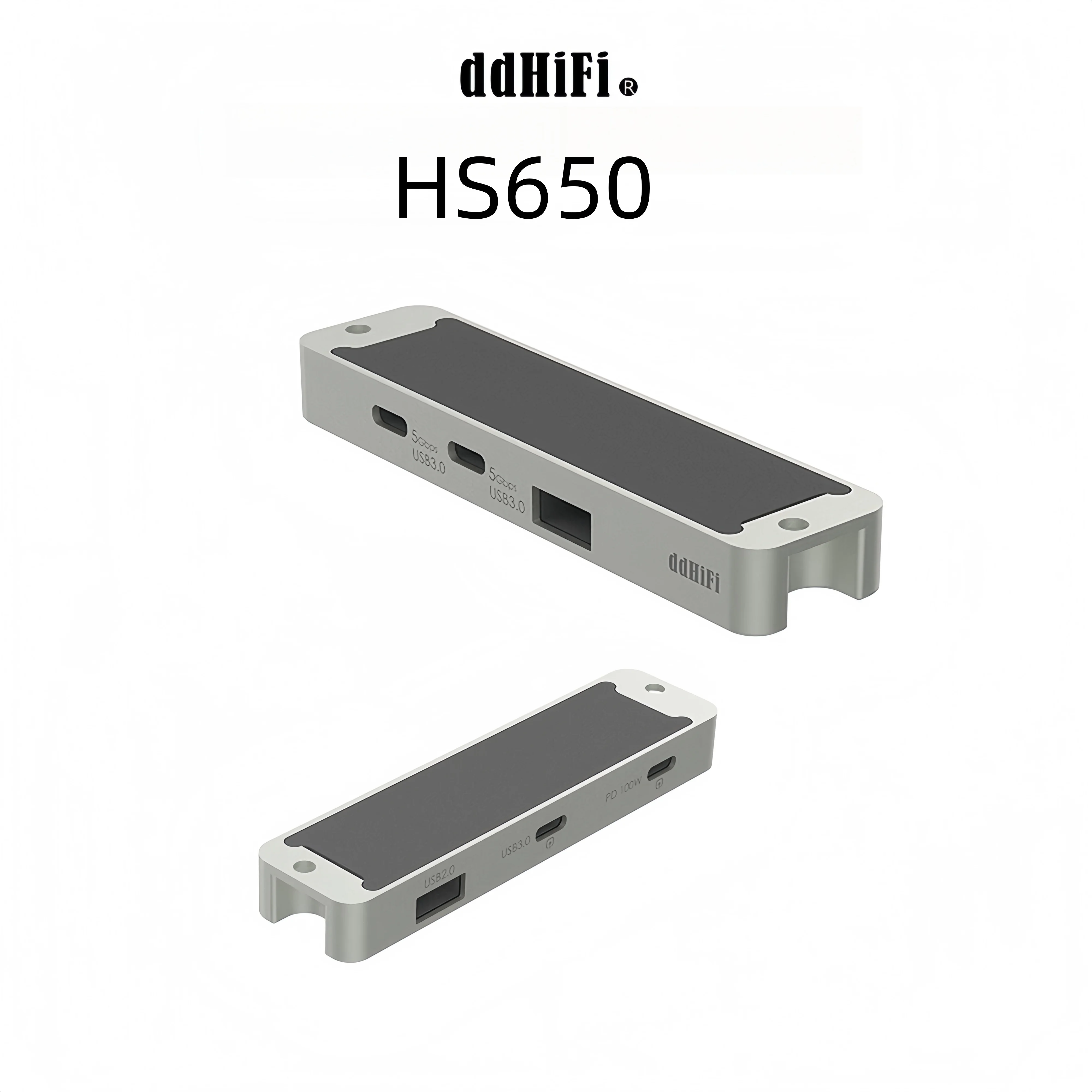DD ddHiFi HS650 Dedicated USB Hub (Available in: Warm Gray, Cool Gray, Pinkish Gray, Anodized Silver and Sand Black)
DD ddHiFi HS650 Dedicated USB Hub (Available in: Warm Gray, Cool Gray, Pinkish Gray, Anodized Silver and Sand Black)