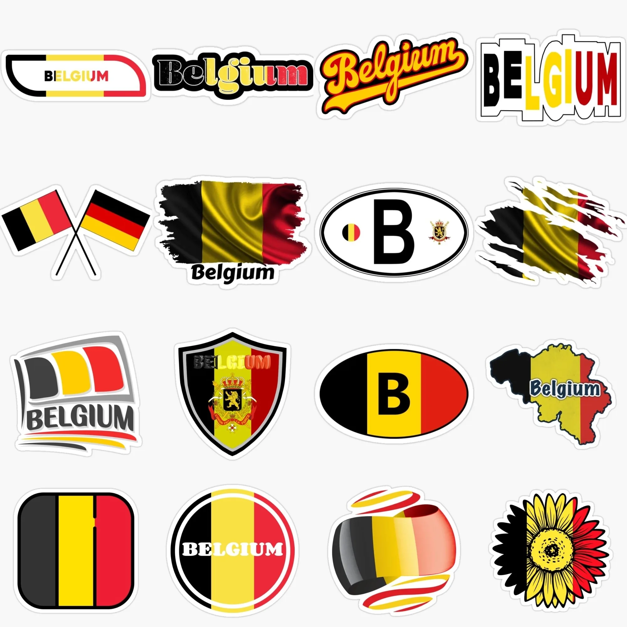 Belgium B Flag Map Emblem Creative PVC Sticker for Decorate Car Van Bicycle Helmet Truck Fridge Wall Window Decal Accessories
Belgium B Flag Map Emblem Creative PVC Sticker for Decorate Car Van Bicycle Helmet Truck Fridge Wall Window Decal Accessories