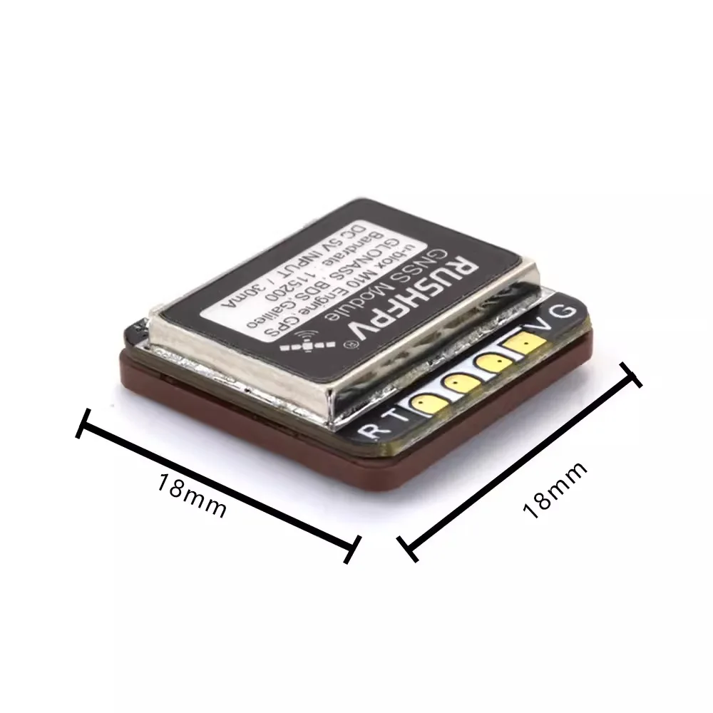 RushFPV GNSS Mini Navigation Unit For FPV Drone With Dual Protocol GPS Rescue Return Fixed Wing
RushFPV GNSS Mini Navigation Unit For FPV Drone With Dual Protocol GPS Rescue Return Fixed Wing