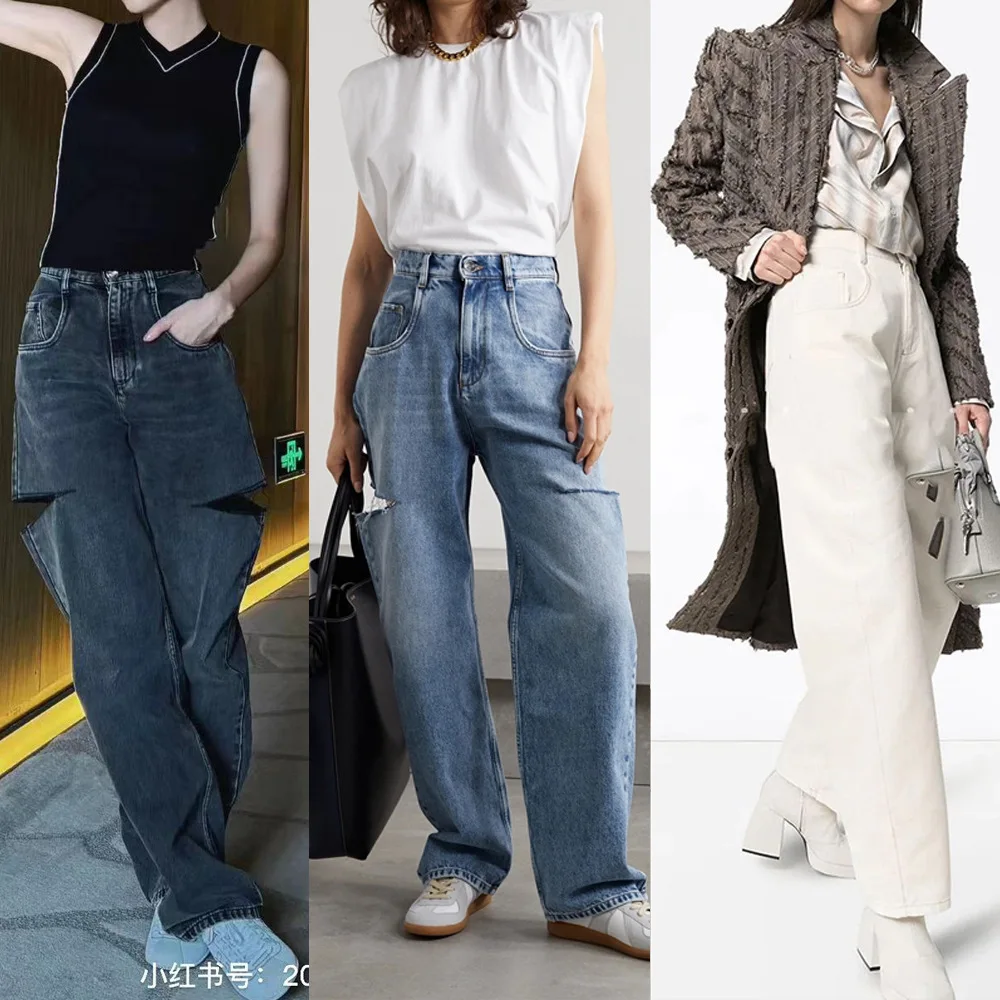 Maxdutti Summer Vimntage Boyfriend Loose Harem Denim Mom Jeans Ripped Jeans Women's Jeans Woman Clothes Women's Denim Pants
Maxdutti Summer Vimntage Boyfriend Loose Harem Denim Mom Jeans Ripped Jeans Women's Jeans Woman Clothes Women's Denim Pants