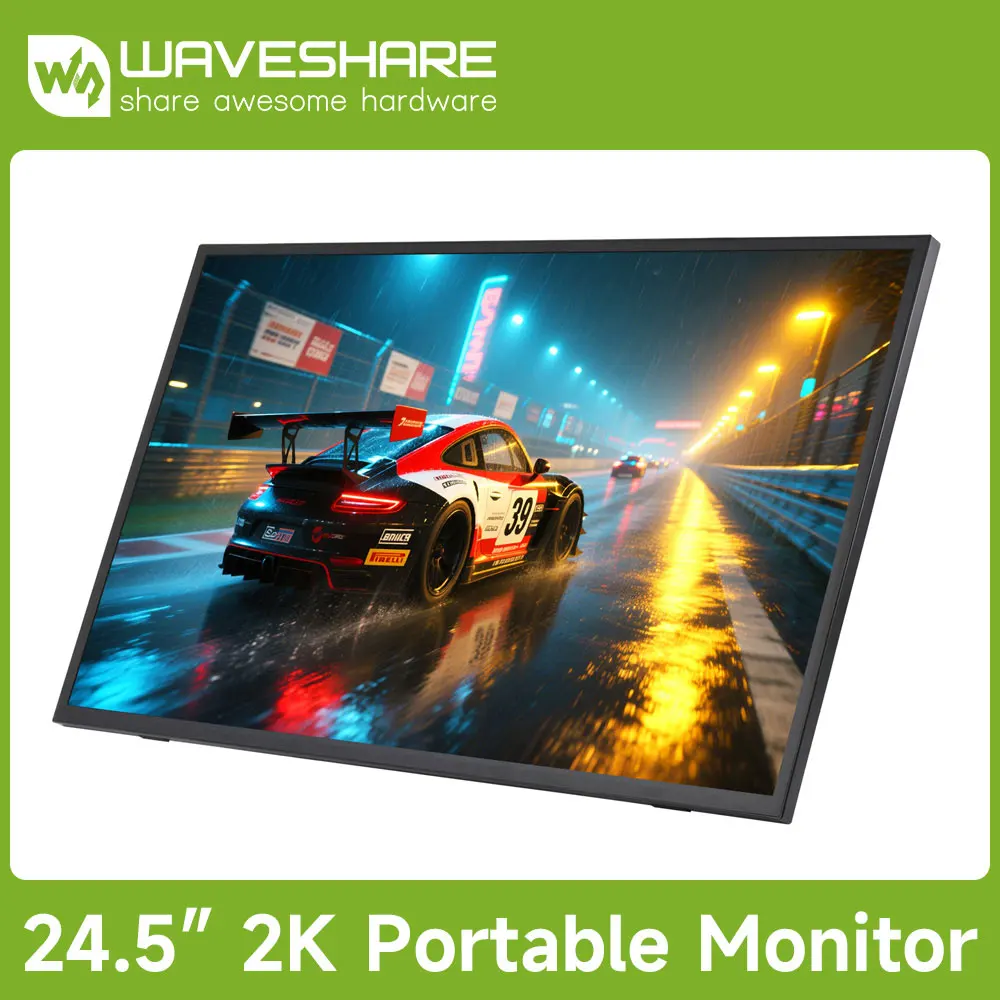 Luckfox 24.5inch 2K Portable Monitor With Stand, 2560 × 1440, 165Hz, 178° Viewing Angle,for Raspberry Pi 5/4B/3B/3B+
Luckfox 24.5inch 2K Portable Monitor With Stand, 2560 × 1440, 165Hz, 178° Viewing Angle,for Raspberry Pi 5/4B/3B/3B+