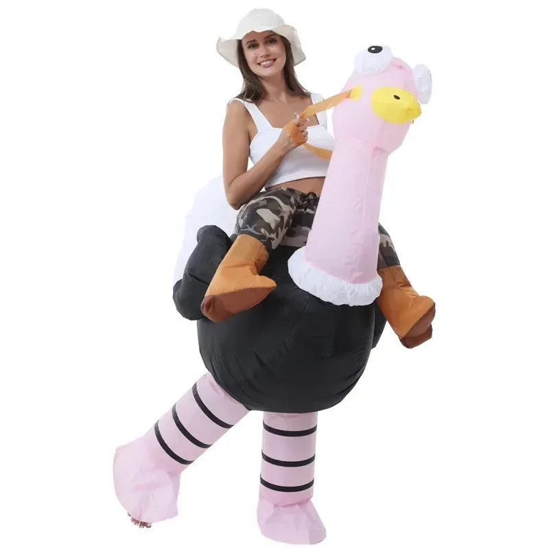 WU01 Halloween Party Carnival Costume Adult Role Play Creative Shape Pink Inflatable Ostrich Costume Dress Up Holiday GiftJk5*!
WU01 Halloween Party Carnival Costume Adult Role Play Creative Shape Pink Inflatable Ostrich Costume Dress Up Holiday GiftJk5*!