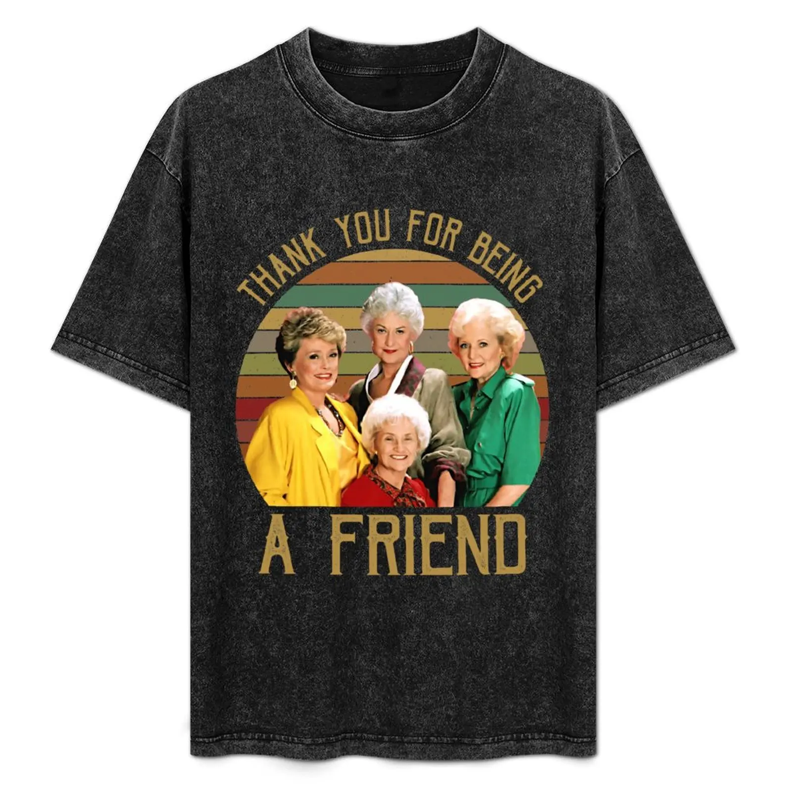 Thank You For Being A Friend Vintage Sunset T-Shirt Casual Soft Cotton Short Sleeve Tee
Thank You For Being A Friend Vintage Sunset T-Shirt Casual Soft Cotton Short Sleeve Tee