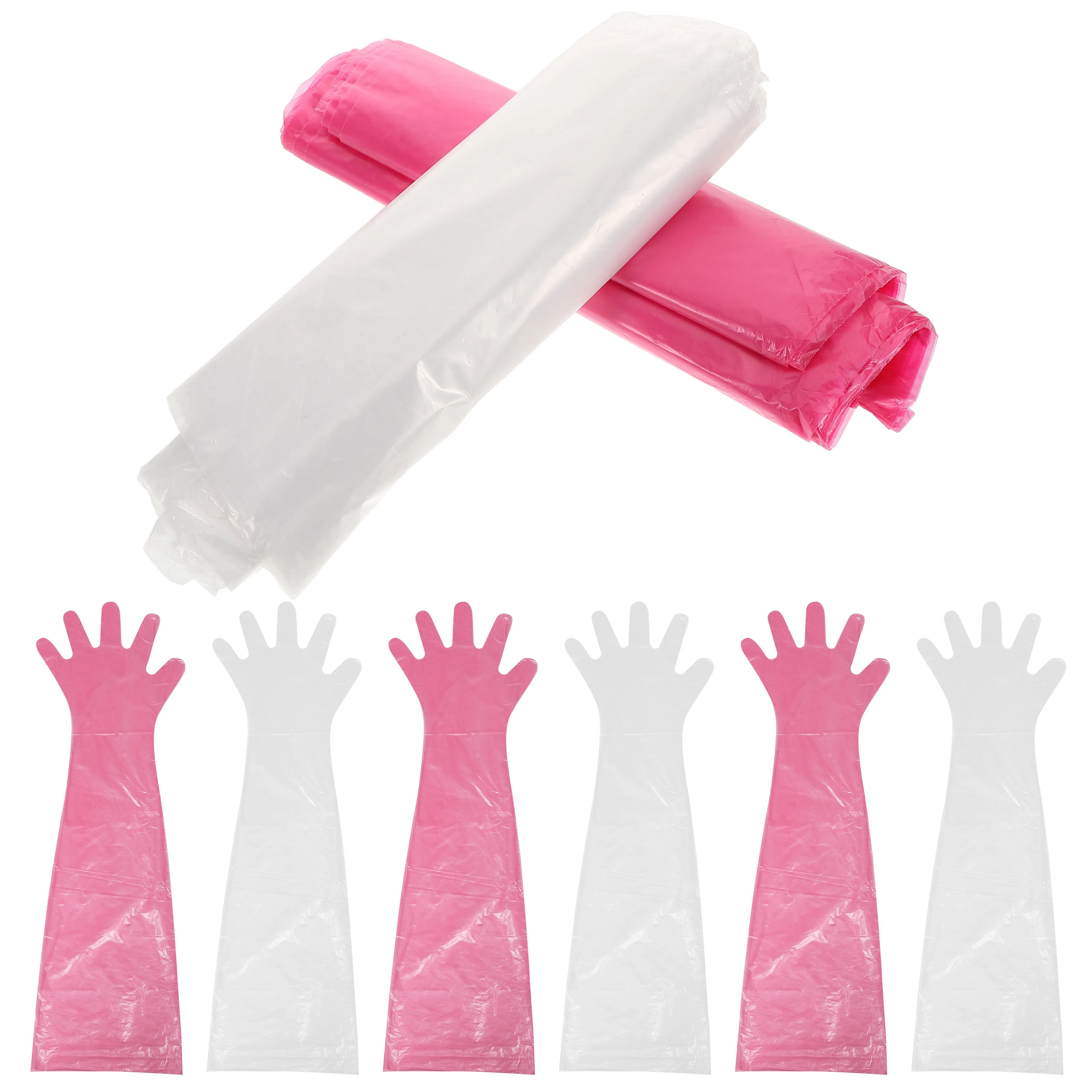 100Pcs Veterinary Long Arm Gloves Disposable Shoulder Length Animal Handling Gutting Examination Snake Proof Full Arm Protective
100Pcs Veterinary Long Arm Gloves Disposable Shoulder Length Animal Handling Gutting Examination Snake Proof Full Arm Protective
