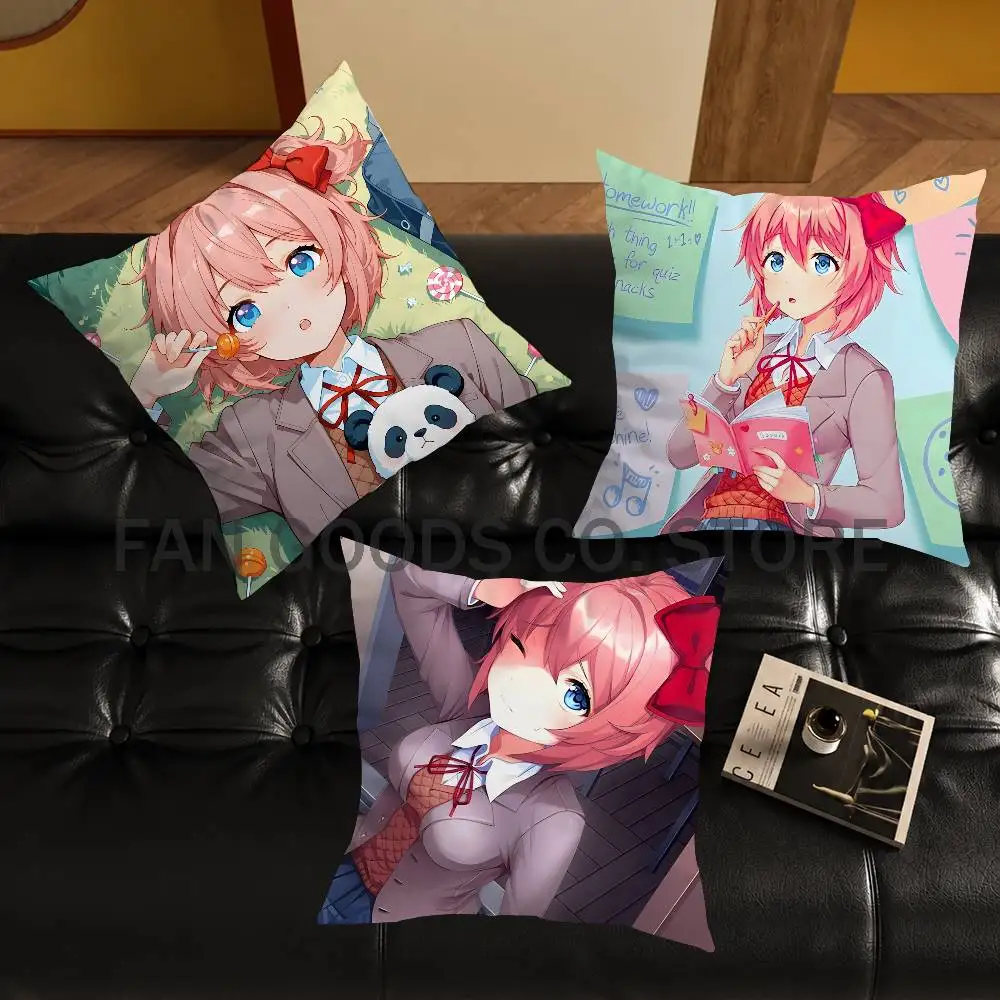 Cute S-Sayoris-S DDLC Printed Pillow Cover Cushion Case Simple Sofa Pillow Case No Pillow Core
Cute S-Sayoris-S DDLC Printed Pillow Cover Cushion Case Simple Sofa Pillow Case No Pillow Core