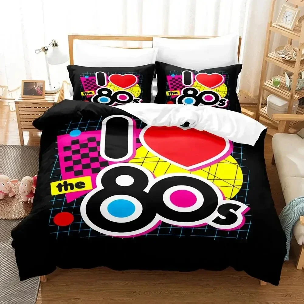 TV series I Love The 80s Logo Bedding Set Duvet Cover Bed Set Quilt Cover Pillowcase Comforter king Queen Size Boys Adult
TV series I Love The 80s Logo Bedding Set Duvet Cover Bed Set Quilt Cover Pillowcase Comforter king Queen Size Boys Adult