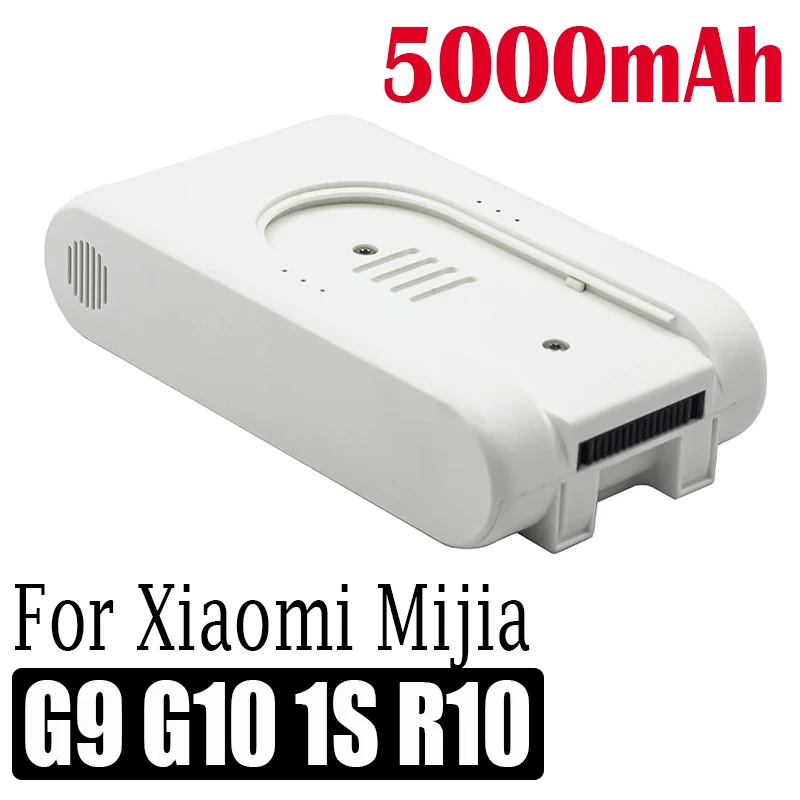 25.2V 5000mAh Rechargeable Lithium-Ion Battery Pack for Xiaomi Mijia G9 G10 Wireless Vacuum Cleaner 3000mAh Accessories
25.2V 5000mAh Rechargeable Lithium-Ion Battery Pack for Xiaomi Mijia G9 G10 Wireless Vacuum Cleaner 3000mAh Accessories
