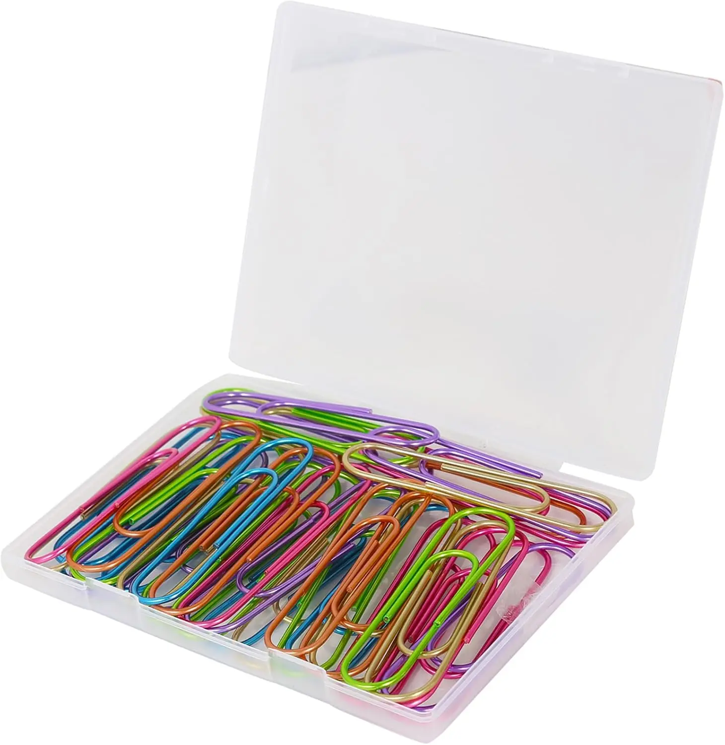 42 Pcs Jumbo Paper Clips 4 inch, Extra Large Paperclips for Office School DIY Projects and Bookmark
42 Pcs Jumbo Paper Clips 4 inch, Extra Large Paperclips for Office School DIY Projects and Bookmark