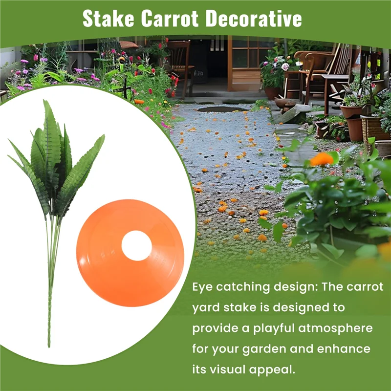 A70P 6PCS Easter Carrot Garden Stake Carrot Decorative, Carrots Yard Decor, Yard Sign Carrot Decorative Yard Stake Durable
A70P 6PCS Easter Carrot Garden Stake Carrot Decorative, Carrots Yard Decor, Yard Sign Carrot Decorative Yard Stake Durable