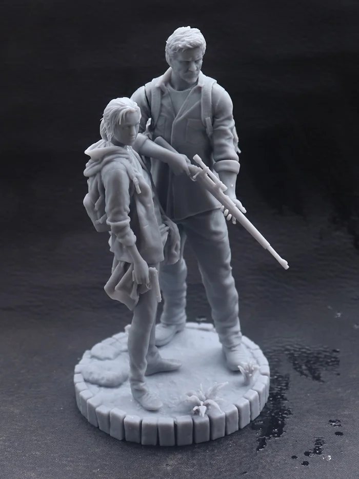 1/18 100mm 1/24 75mm Resin Model Kits Last Us Unpainted Sculpture Figure No Color RW-1077
1/18 100mm 1/24 75mm Resin Model Kits Last Us Unpainted Sculpture Figure No Color RW-1077