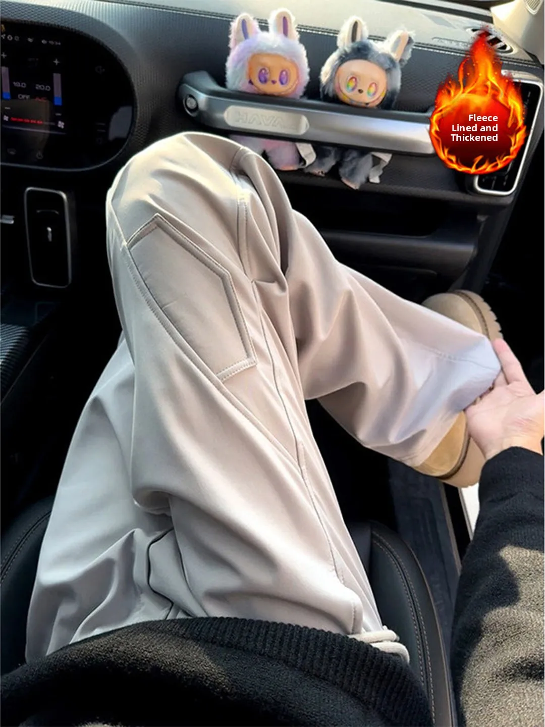 Thickened Fleece Lined Soft Cargo Pants Men's Winter Trousers Three-Proof American Style Folded Soldier Workwear
Thickened Fleece Lined Soft Cargo Pants Men's Winter Trousers Three-Proof American Style Folded Soldier Workwear