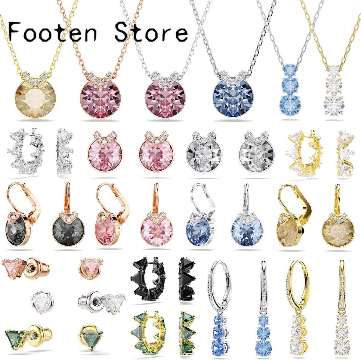 2026 New Trend Fine Crystal Jewelry Sets Charming Gold Pink Blue Water Droplet Fashion Pearl Women's Necklaces Bracelet Earrings
2026 New Trend Fine Crystal Jewelry Sets Charming Gold Pink Blue Water Droplet Fashion Pearl Women's Necklaces Bracelet Earrings
