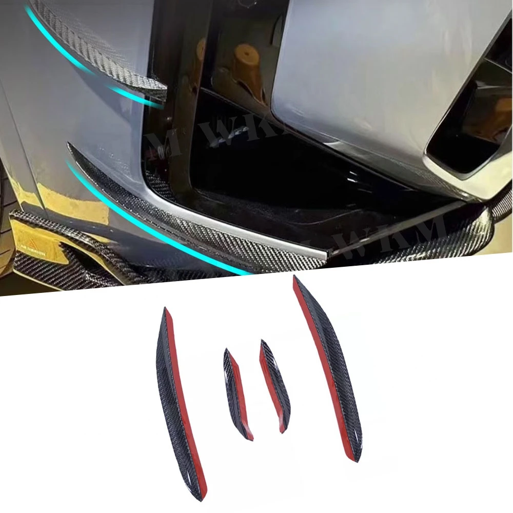 Carbon Fiber Front Bumper Splitters Fins Trims Spoiler Canards For BMW X3M F97 X4M F98 2022+ FRP Body Kits Car Accessories
Carbon Fiber Front Bumper Splitters Fins Trims Spoiler Canards For BMW X3M F97 X4M F98 2022+ FRP Body Kits Car Accessories