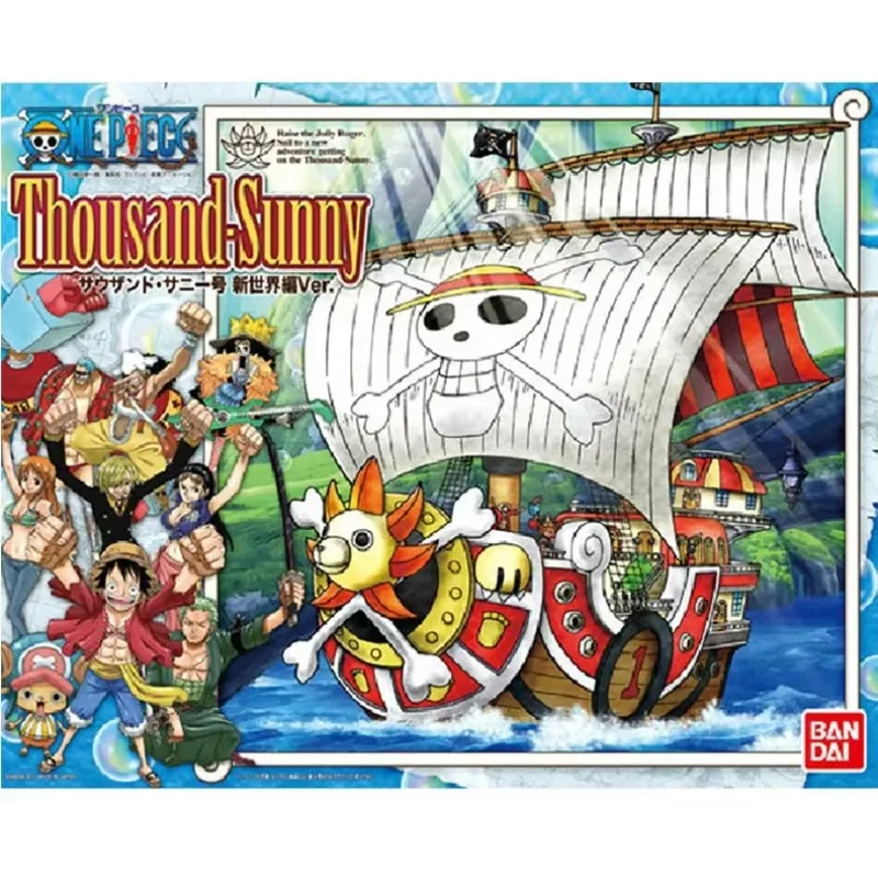 Original BANDAI 0171627 One Piece Thousand Sunny New World Version Medol 29CM Figuras Toys Sunny Assembly Anime Action Figures
Original BANDAI 0171627 One Piece Thousand Sunny New World Version Medol 29CM Figuras Toys Sunny Assembly Anime Action Figures
