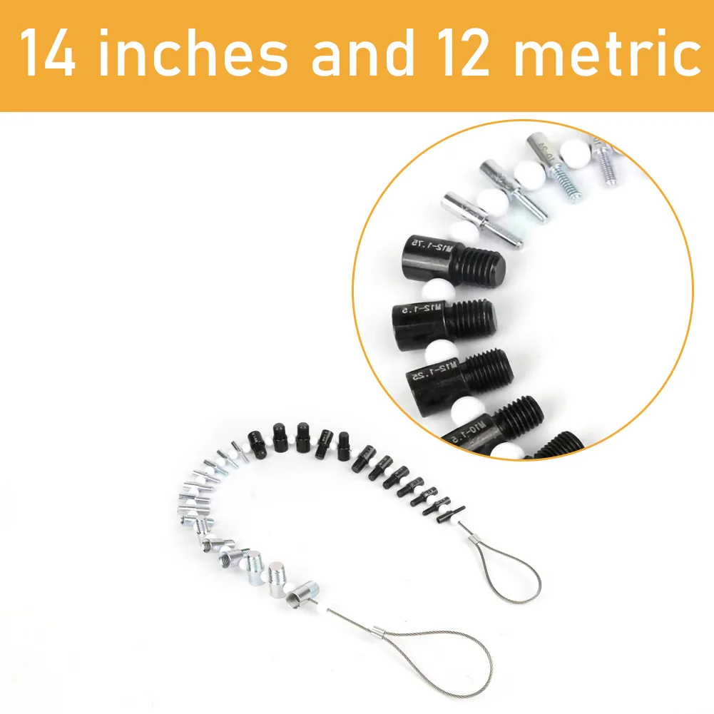 Портативный набор для проверки размеров резьбы: измеритель для сверл, болтов, гаек и винтов
Портативный набор для проверки размеров резьбы: измеритель для сверл, болтов, гаек и винтов