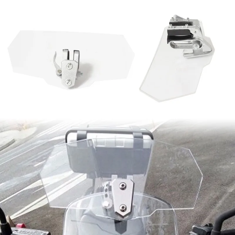 Universal Motorcycle Modifie Risen Clip on Windscreen Windshield Extension Spoiler Air Deflector Adjustable
Universal Motorcycle Modifie Risen Clip on Windscreen Windshield Extension Spoiler Air Deflector Adjustable