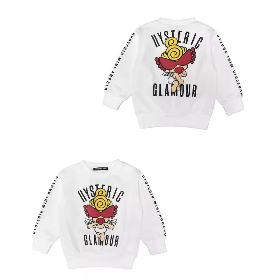 2025 New Cartoon Japanese Printed Comfortable And Cute Pacifier Flying Angel Shaped Long Sleeved Hoodie For Kids Casual Top
2025 New Cartoon Japanese Printed Comfortable And Cute Pacifier Flying Angel Shaped Long Sleeved Hoodie For Kids Casual Top
