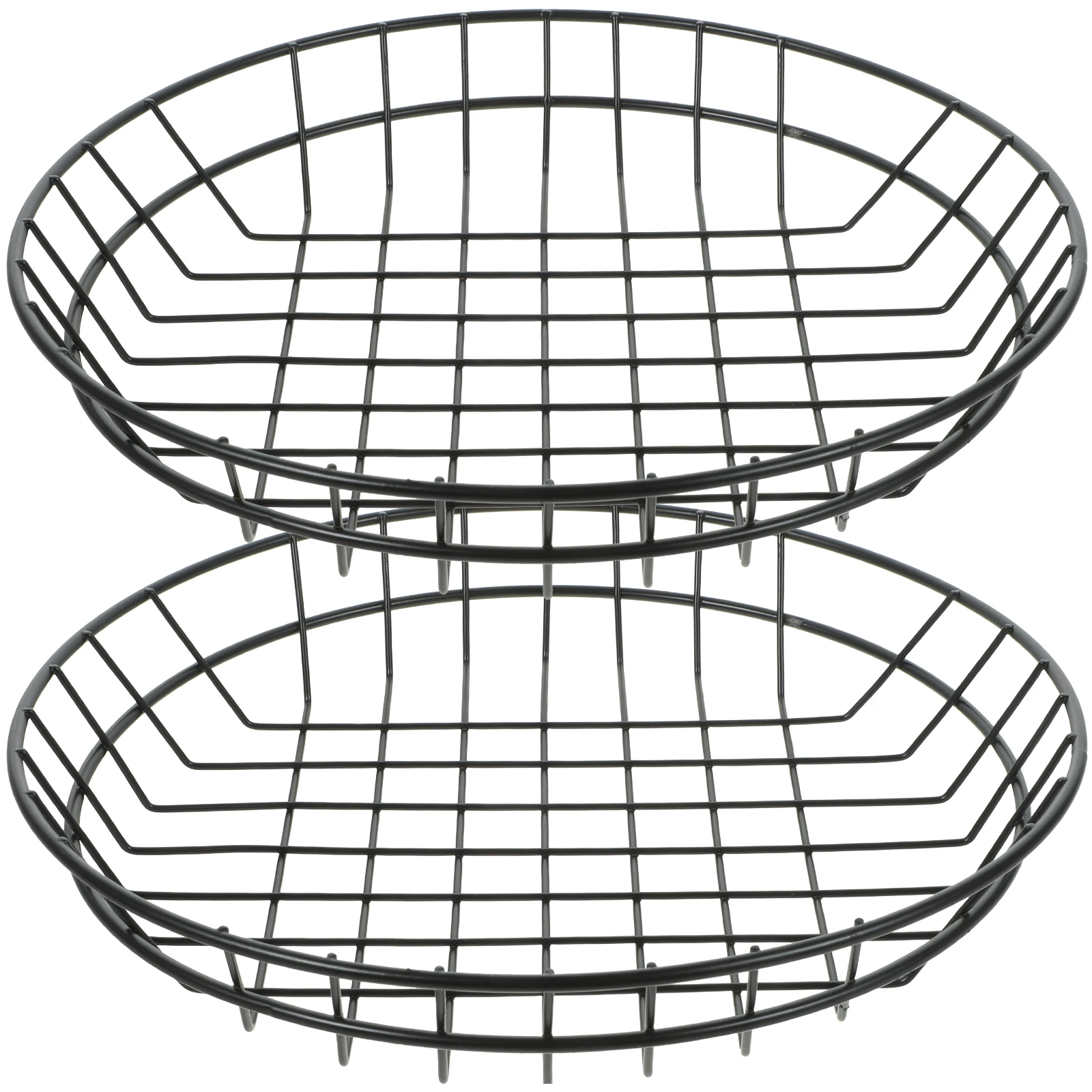 2pcs Iron Basket Basket Round Iron Wire Bread Hotel Snack Kitchen Fruit Vegetable Organizer Storage
2pcs Iron Basket Basket Round Iron Wire Bread Hotel Snack Kitchen Fruit Vegetable Organizer Storage