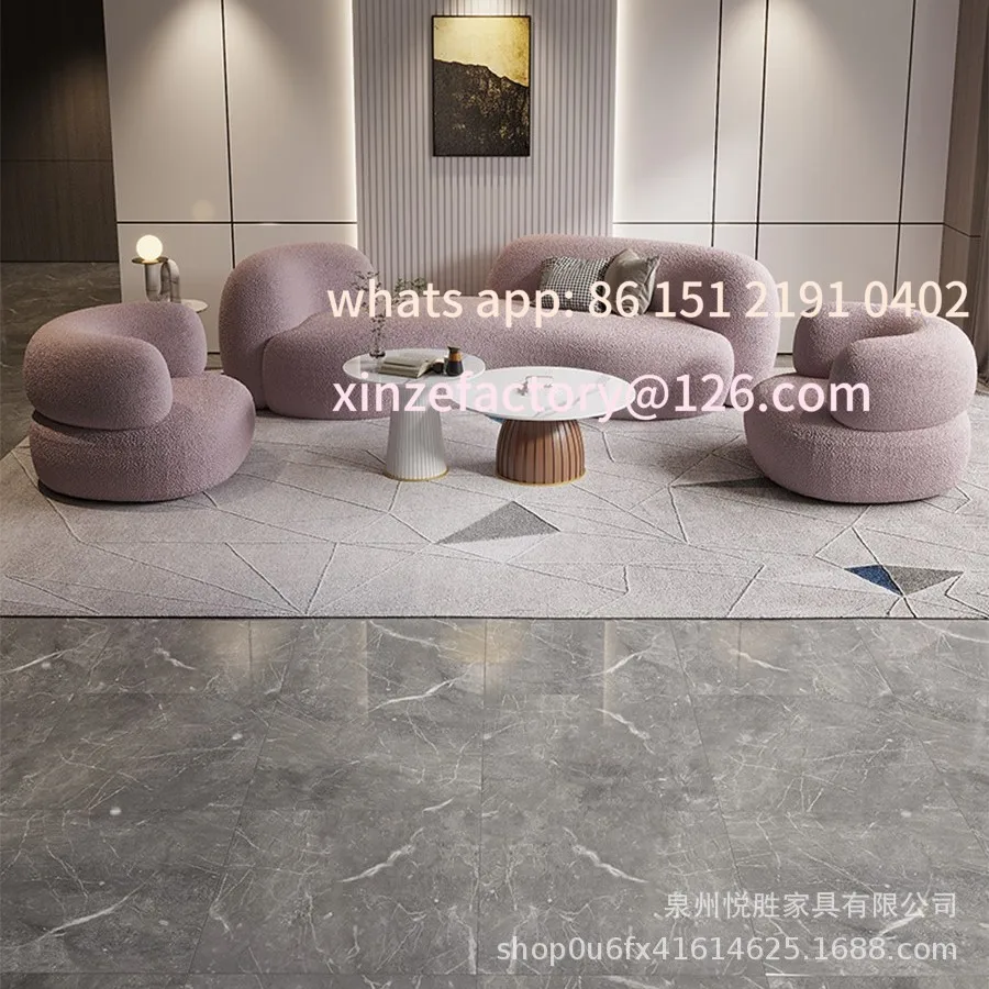 Customizablefabric curved sofa coffee table small apartment hotel living room beauty salon clothing store Internet celebrity
Customizablefabric curved sofa coffee table small apartment hotel living room beauty salon clothing store Internet celebrity