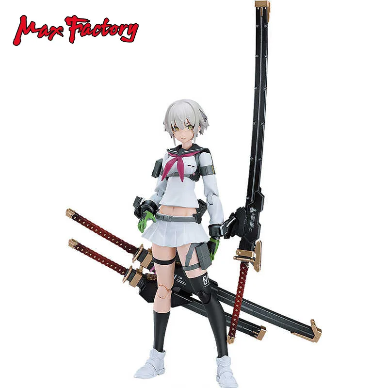 Original Max Factory PLAMAX Heavy Armed Senior High School Girl One Action Figurine Collectible Model Statuette Ornament Gifts
Original Max Factory PLAMAX Heavy Armed Senior High School Girl One Action Figurine Collectible Model Statuette Ornament Gifts