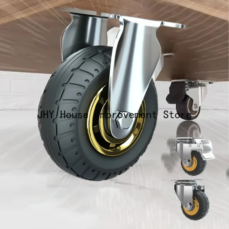 High quality Caster Wheels 3/4/5inches Side Mount Small Rubber Furniture Castors Swivel Cartwheels for Trolley Cabinet
High quality Caster Wheels 3/4/5inches Side Mount Small Rubber Furniture Castors Swivel Cartwheels for Trolley Cabinet