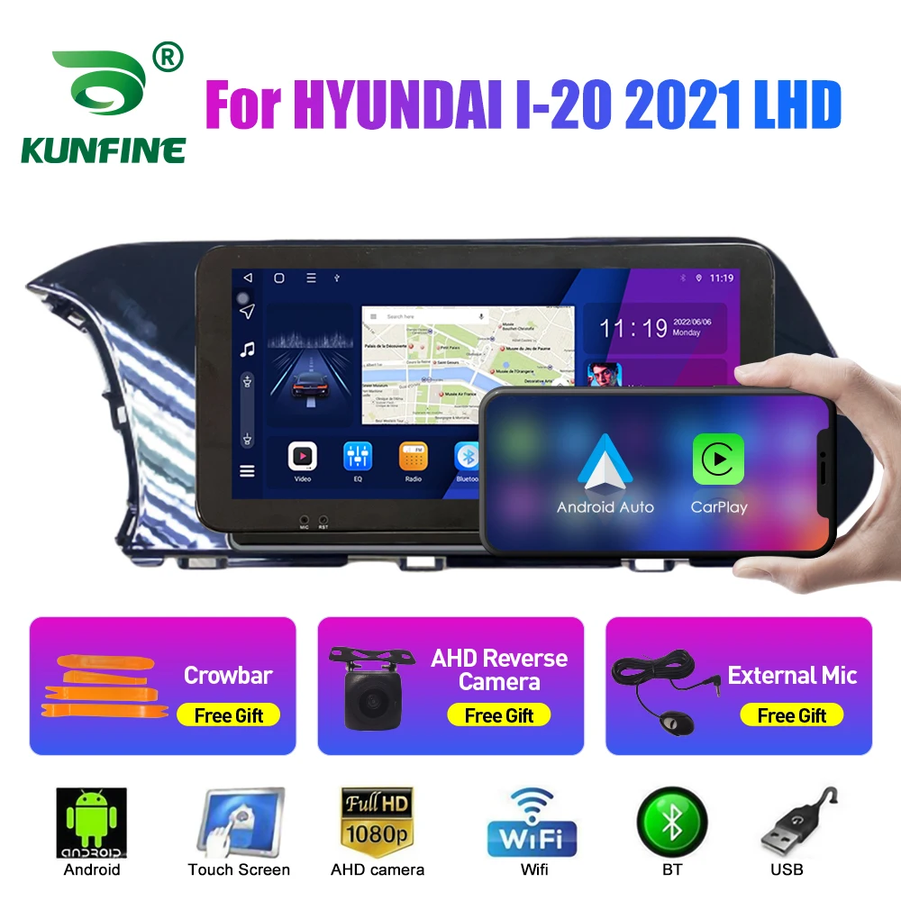 10.33 Inch Car Radio For HYUNDAI I-20 2021 LHD 2Din Android Octa Core Car Stereo DVD GPS Navigation Player QLED Screen Carplay
10.33 Inch Car Radio For HYUNDAI I-20 2021 LHD 2Din Android Octa Core Car Stereo DVD GPS Navigation Player QLED Screen Carplay