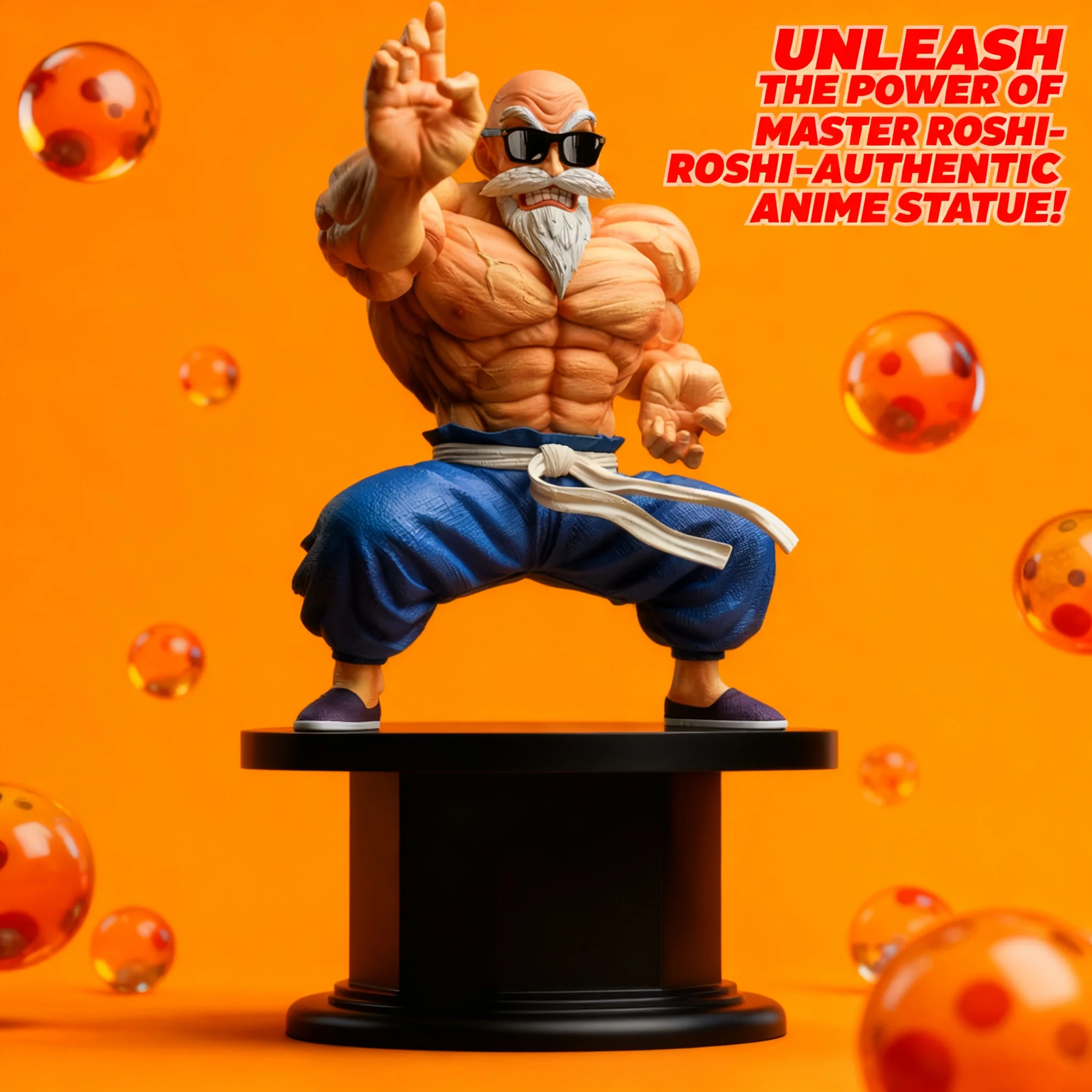 Anime Dragon Ball GK Muscle Master Roshi Goku Kame Sennin 10cm PVC Action Figure Model Dolls Gift Toys for Children
Anime Dragon Ball GK Muscle Master Roshi Goku Kame Sennin 10cm PVC Action Figure Model Dolls Gift Toys for Children