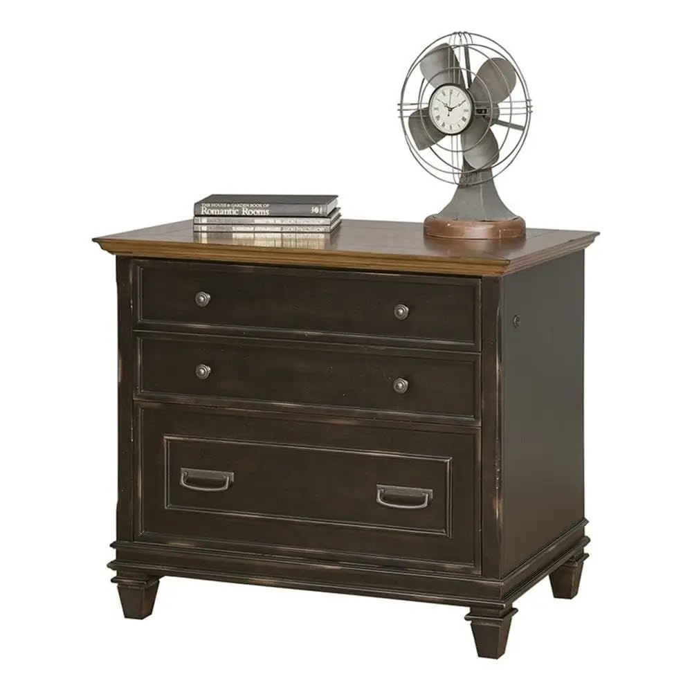 Hartford Wood Lateral File with Locking Legal Letter File Drawer Black
Hartford Wood Lateral File with Locking Legal Letter File Drawer Black