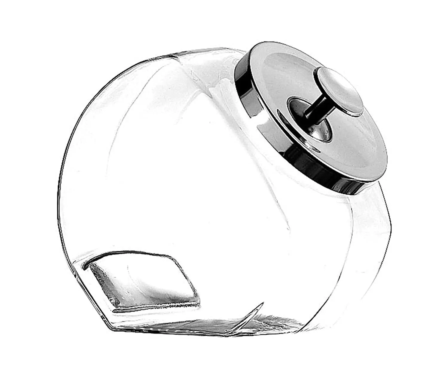 69857R Penny Candy Storage Jar with Chrome Cover, 1/2 gallon, 6-2/5" Height, (Case of 4)
69857R Penny Candy Storage Jar with Chrome Cover, 1/2 gallon, 6-2/5" Height, (Case of 4)