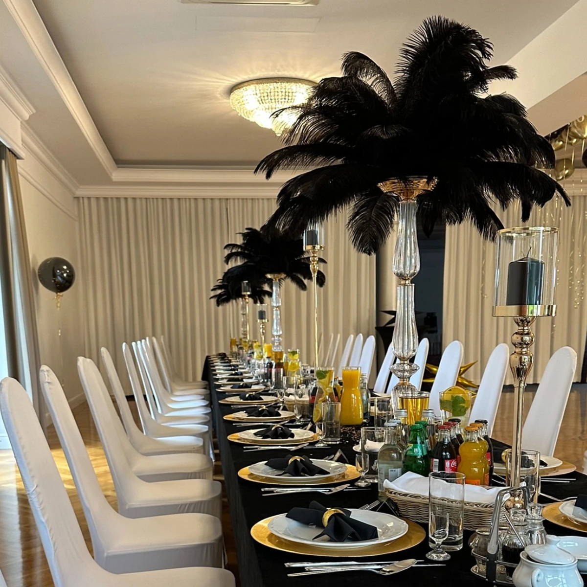 10pcs)50-100cm)New Designed for acrylic crystal aisle Ostrich Feather Flower Ball Centerpiece for Wedding Table Decoration
10pcs)50-100cm)New Designed for acrylic crystal aisle Ostrich Feather Flower Ball Centerpiece for Wedding Table Decoration