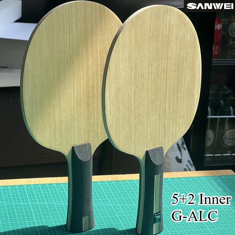 2026 SANWEI 75G Table Tennis Blade 5+2 Inner G-ALC All-Round Professional Ping Pong Paddle Professional Table Tennis Racket
2026 SANWEI 75G Table Tennis Blade 5+2 Inner G-ALC All-Round Professional Ping Pong Paddle Professional Table Tennis Racket