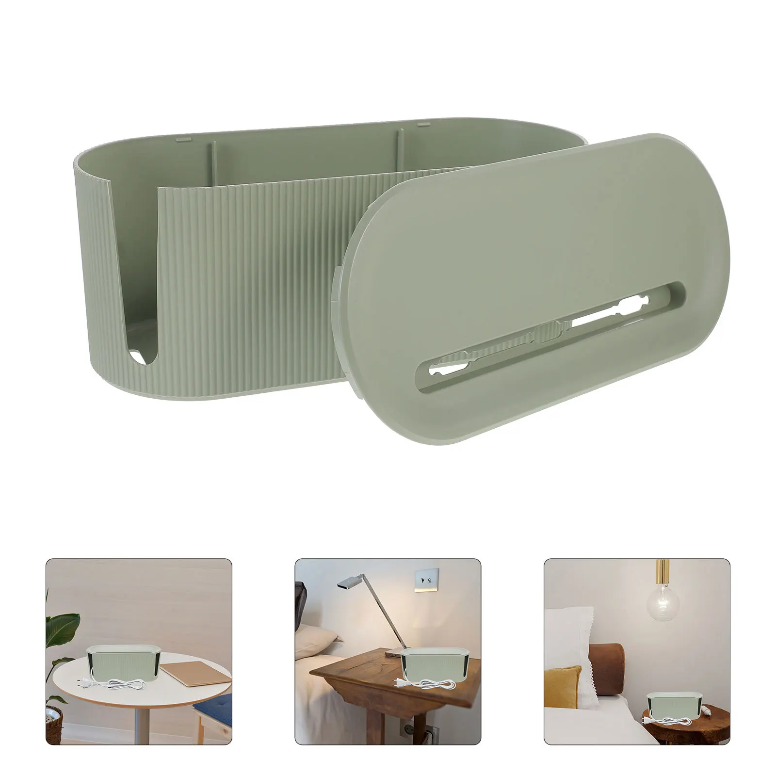 Cable Storage Box With Outlet Hole, Detachable Wire Organizer For Desk, Power Strip Cover Box, Cord Management Solution For Home
Cable Storage Box With Outlet Hole, Detachable Wire Organizer For Desk, Power Strip Cover Box, Cord Management Solution For Home