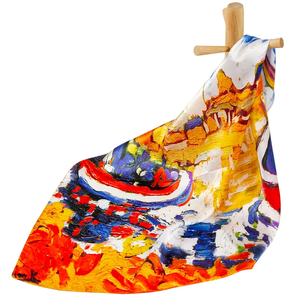 53cm Real Silk Scarf for Woman Designer Luxury Headscarf Tugboat Top Contemporary Square Autumn Necktie Pashmina Old Ladies Gift
53cm Real Silk Scarf for Woman Designer Luxury Headscarf Tugboat Top Contemporary Square Autumn Necktie Pashmina Old Ladies Gift