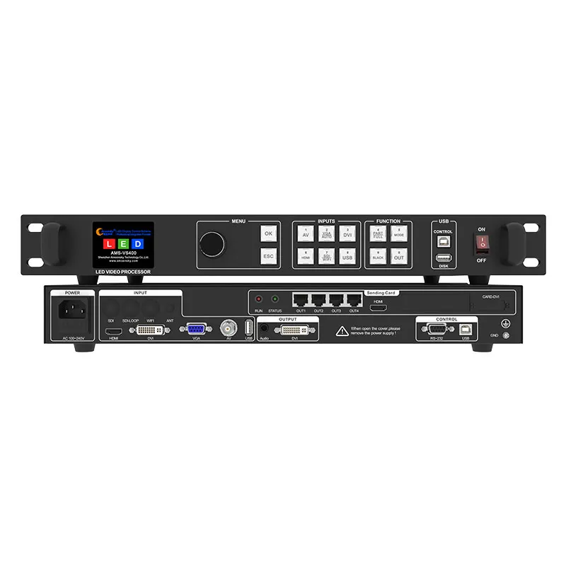 Amoonsky AMS-VS400_L Led Video Processor Support Linsn Sending Card With Seamless Switching For Led Display
Amoonsky AMS-VS400_L Led Video Processor Support Linsn Sending Card With Seamless Switching For Led Display