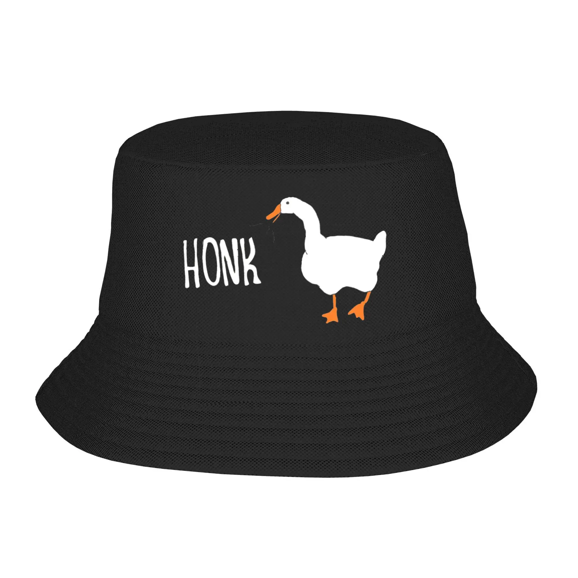 Woman Bucket Hat Untitled Goose Game Honk Meme Hot Summer Headwear Packable Outdoor Fishing Hats Ispoti Hat Birthday Gift Idea
Woman Bucket Hat Untitled Goose Game Honk Meme Hot Summer Headwear Packable Outdoor Fishing Hats Ispoti Hat Birthday Gift Idea